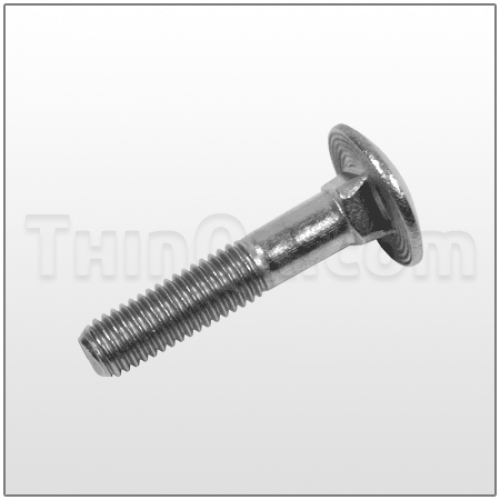 Partspumps запчасть Carriage bolt (TV354B) УЛЕРОДИСТАЯ СТАЛЬ (ОЦИНКОВАННАЯ ПЛАСТИНА)