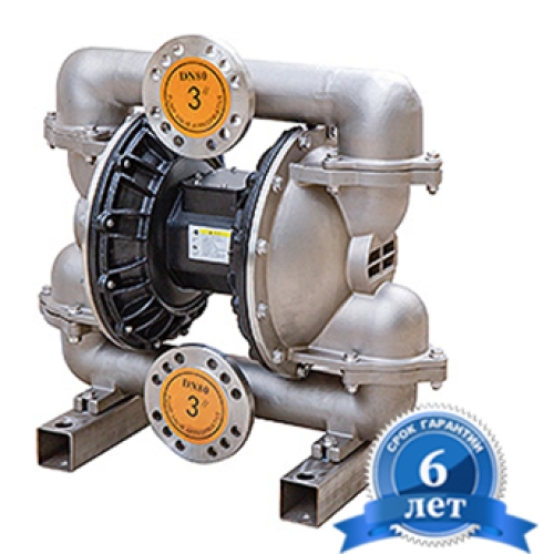 Aec мембранный пневматический насос  AEC80AL-SS/TF/TF/SS-F(C)-N2 НАСОС ДИАФРАГМЕННЫЙ